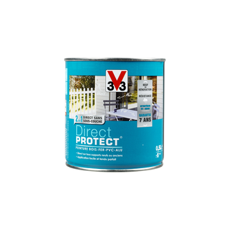 DIRECT PROTECT SATIN BLANC         0,5 L INT/EXT BOIS/FER/PVC/ALU/.....